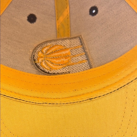 NWOT Main Gate Indiana Pacers Lucas Oil Blue & Gold Snapback Hat Cap (D1) - Picture 5 of 6